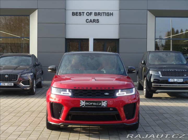 Land Rover Range Rover Sport 5,0 423kW SVR, ČR, 1.Maj 2018
