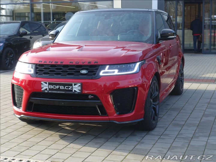 Land Rover Range Rover Sport 5,0 423kW SVR, ČR, 1.Maj 2018
