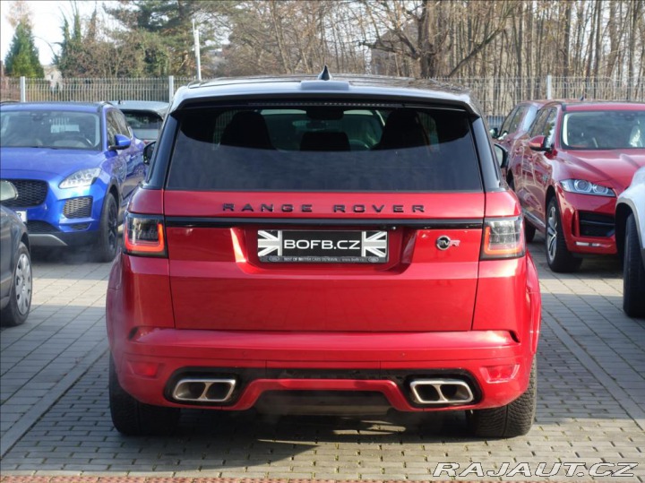 Land Rover Range Rover Sport 5,0 423kW SVR, ČR, 1.Maj 2018