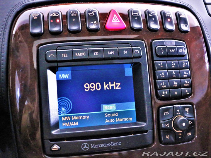 Mercedes-Benz CL 5,5 CZ 30900km Serv.knih 2001
