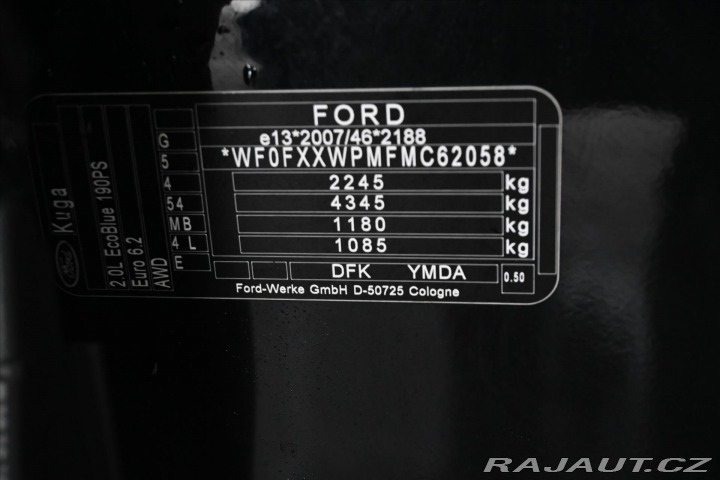 Ford Kuga 2,0 Ecoblue 140 kW AWD AT 2021