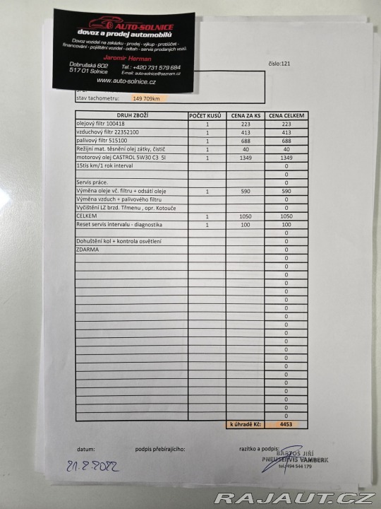 Škoda Octavia 2.0 TDi CR limuzína 2011