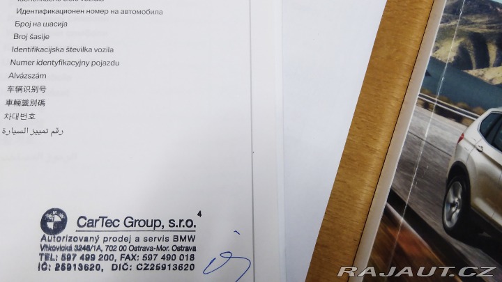 BMW X3 2,0d xDrive ČR 1 majitel 2012