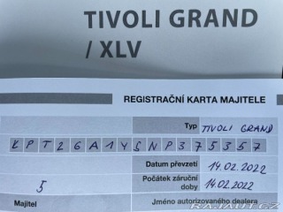 SsangYong Tivoli 1,5 T-GDi GRAND Aut. 120k 2022