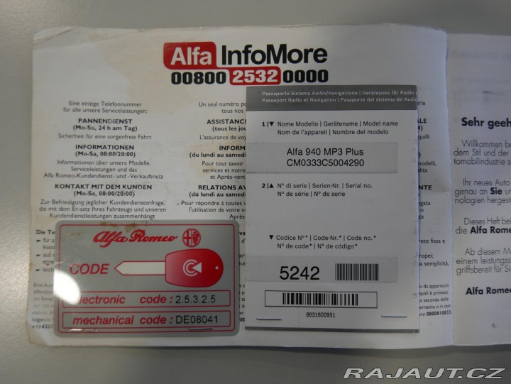 Alfa Romeo Giulietta 1,75 TBi Q.V. REZERVACE 2012