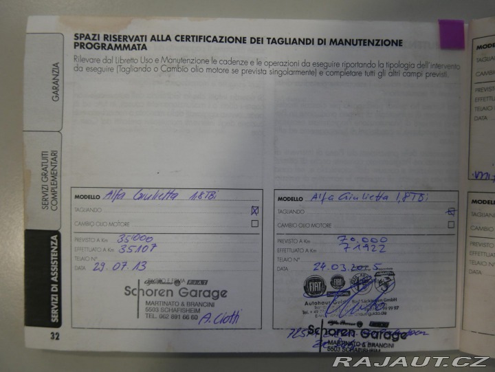 Alfa Romeo Giulietta 1,75 TBi Quadrifoglio Ver 2012