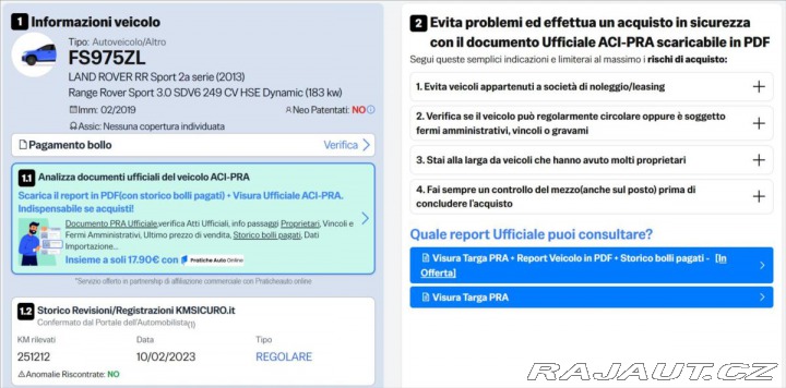 Land Rover Range Rover Sport 3,0 SDV6 HSE Dynamic Pano 2019