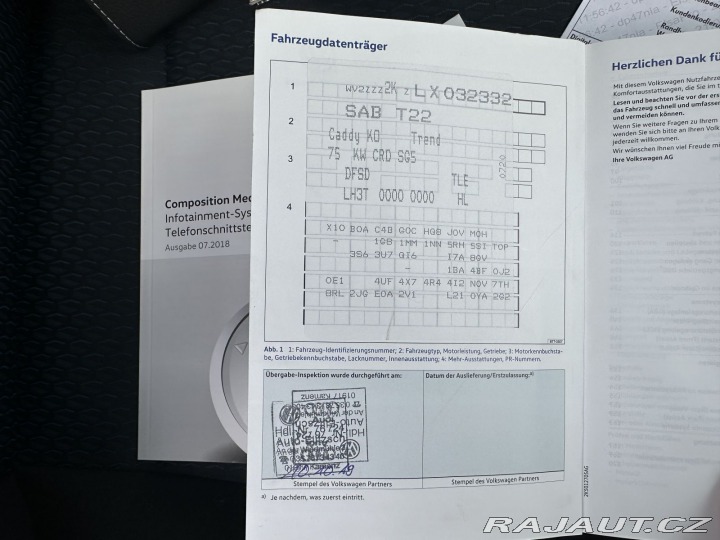 Volkswagen Caddy 2,0TDI 75kW TAŽNÉ 1.MAJ. 2019