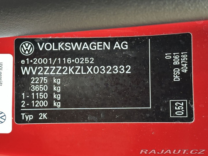 Volkswagen Caddy 2,0TDI 75kW TAŽNÉ 1.MAJ. 2019