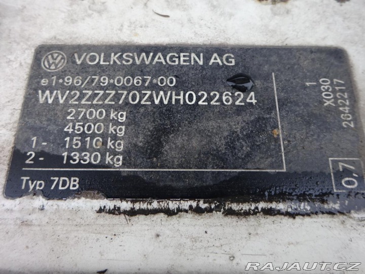 Volkswagen Caravelle 2.5TDI 75kW 1997