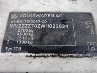 Volkswagen Caravelle 2.5TDI 75kW 1997
