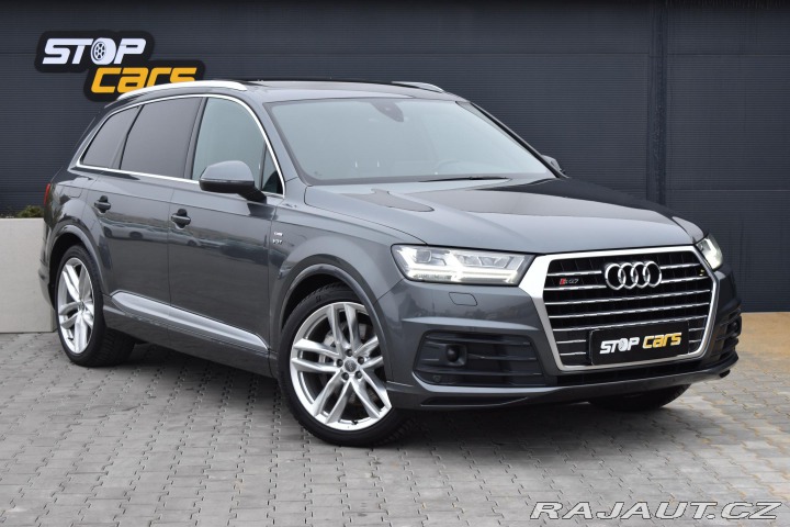 Audi Q7 3.0TDI S-LINE*7MÍST*TAŽNÉ 2016