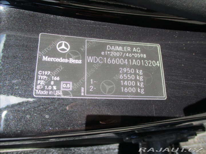 Mercedes-Benz M 2,2 ML 250 BlueTEC 4Matic 2012