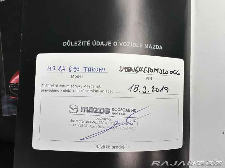 Mazda 2 1,5i 66kW Takumi+ 2.MAJIT 2019