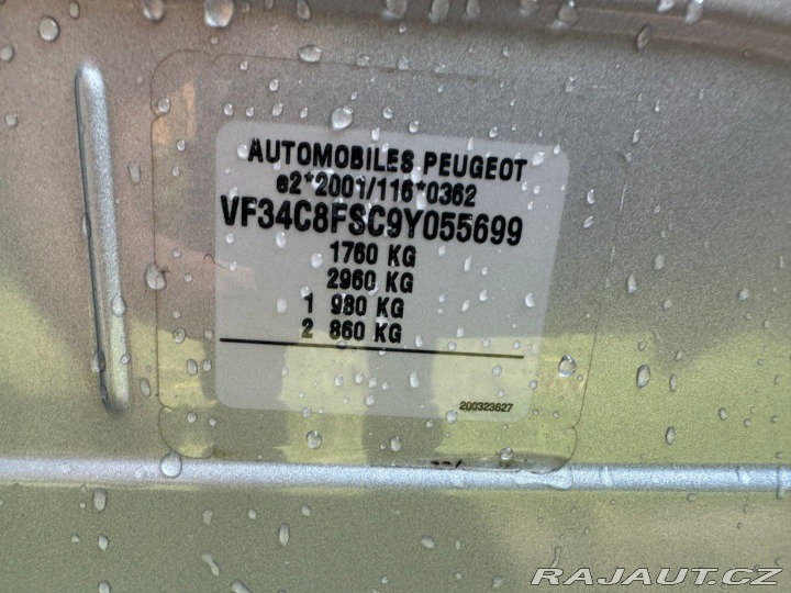Peugeot 308 1.6Vti 70kw 2009