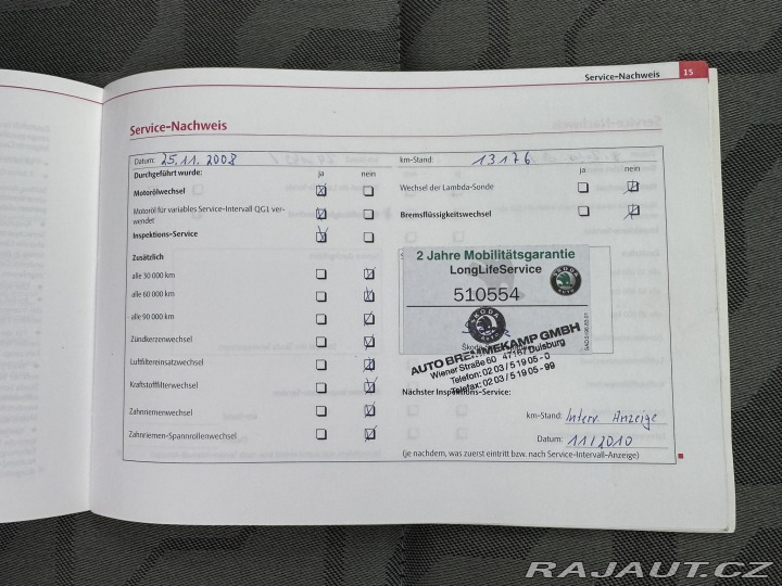 Škoda Fabia 1,2 HTP 51KW 1 MAJ STK SK 2007