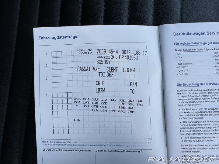 Volkswagen Passat B8 DSG 2,0 TDI 110 KW STK 2015