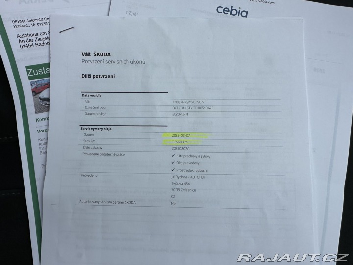 Škoda Octavia 2,0TDI 110kW DSG FIRST ED 2020