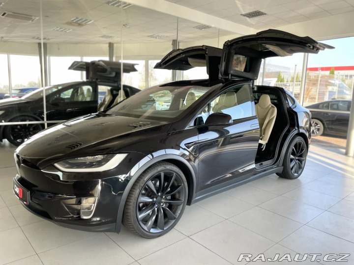 Tesla Model X X90D 386kW*CCS*6míst*DPH 2017