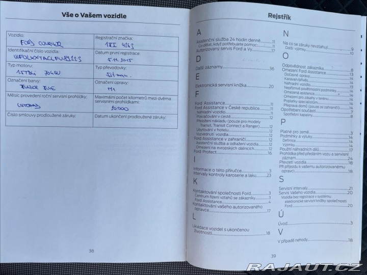 Ford Tourneo Courier 1,5 TDCi 5-Míst 2x Šoupač 2015