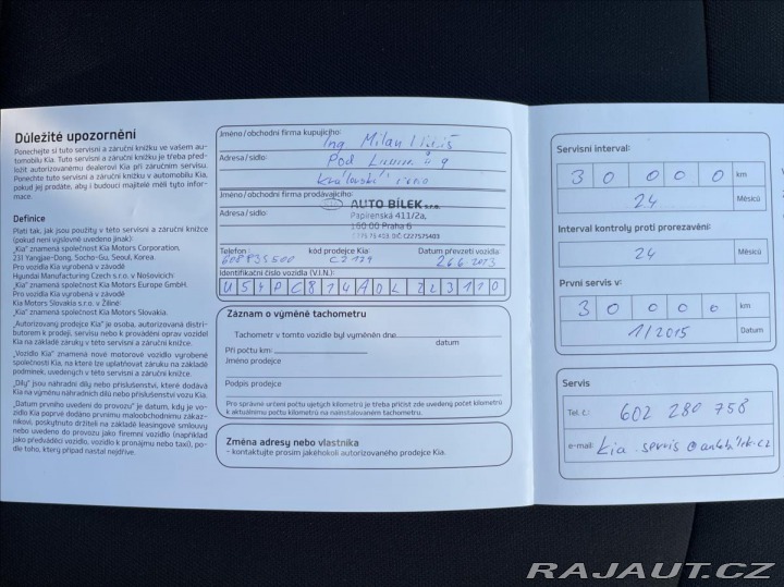 Kia Sportage 1,6 Rezervace GDi 2013