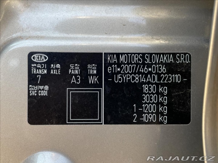 Kia Sportage 1,6 Rezervace GDi 2013