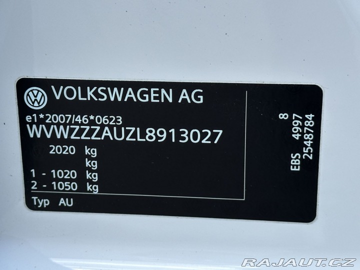 Volkswagen e-Golf REZERVOVÁNO, 100kW 32kWh 2020