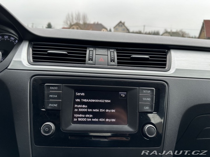 Škoda Rapid 1,2TSI 66kW 2.MAJITEL SER 2017