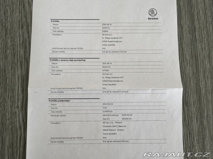 Škoda Octavia 1,6 TDI 77 KW TAŽNÉ KOLA 2014