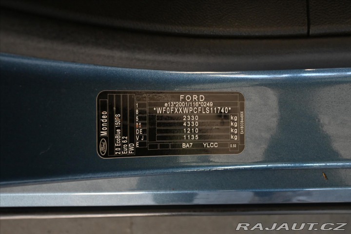 Ford Mondeo 2,0 ECOBLUE 110 kW AT/8*T 2021