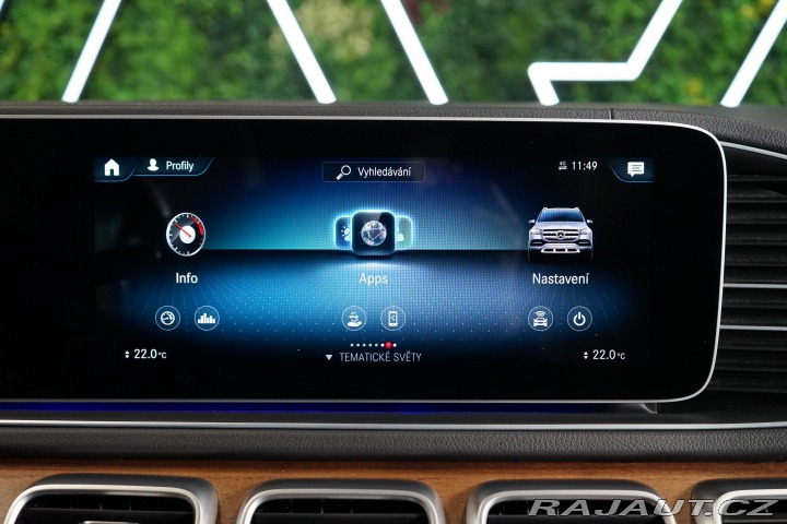 Mercedes-Benz GLS 400d 4M AMG Tažné Burm Pa 2021