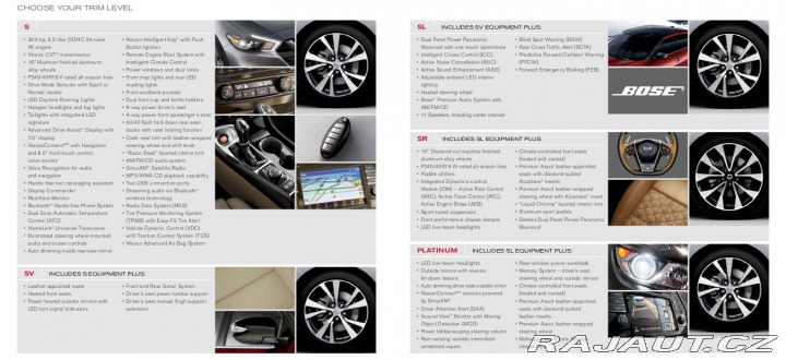 Nissan Maxima PLATINUM 2016