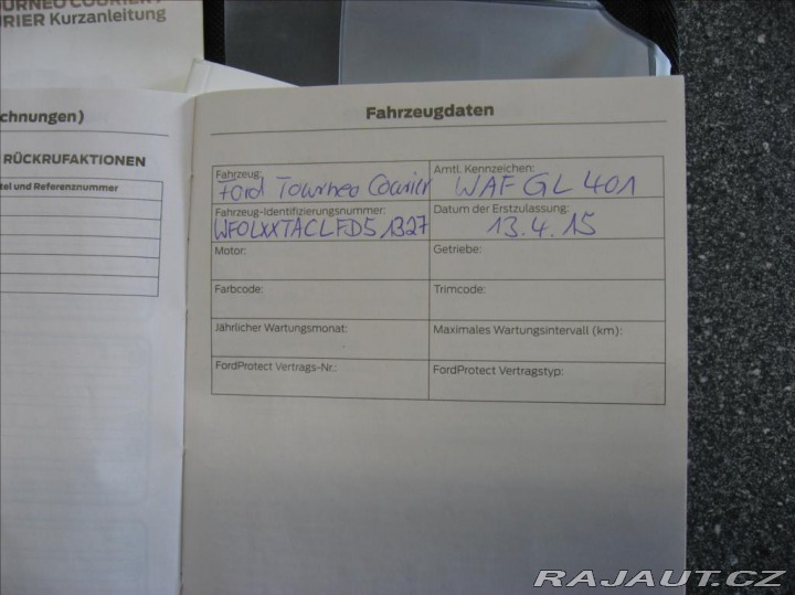 Ford Tourneo Courier 1,6 TDCI 95PS Trend 2015