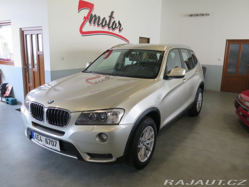BMW X3 xDrive20d,kůže,klima,navi