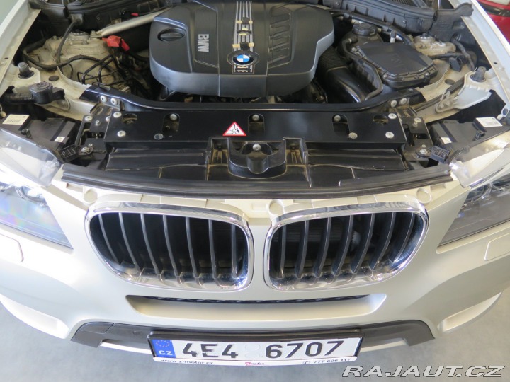 BMW X3 xDrive20d,kůže,klima,navi 2011