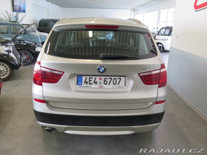 BMW X3 xDrive20d,kůže,klima,navi 2011