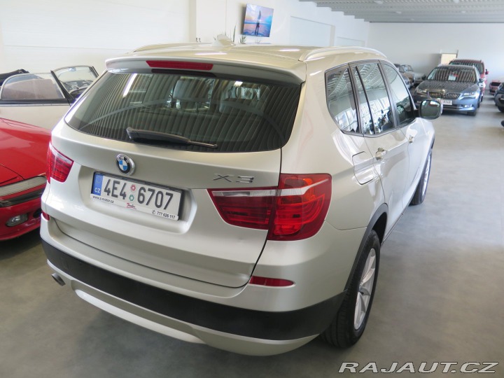 BMW X3 xDrive20d,kůže,klima,navi 2011