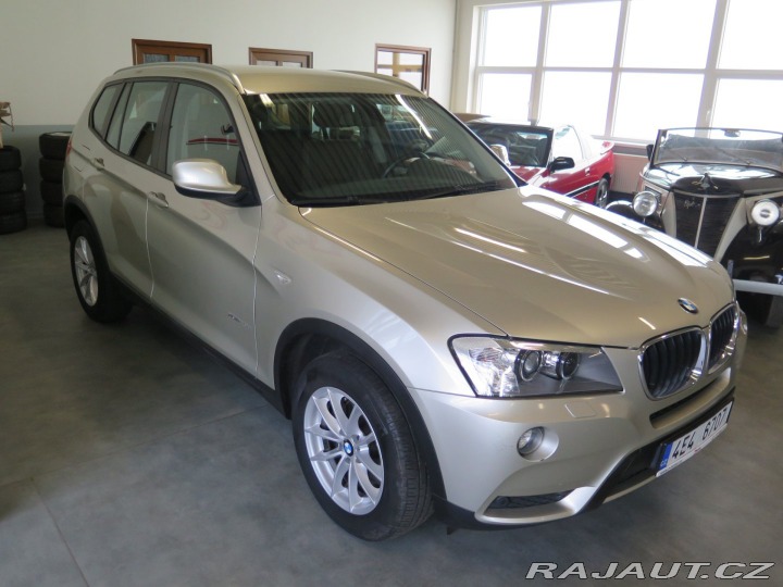 BMW X3 xDrive20d,kůže,klima,navi 2011