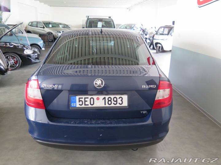 Škoda Rapid 1.6TDI,klima,senzory,2xko 2013