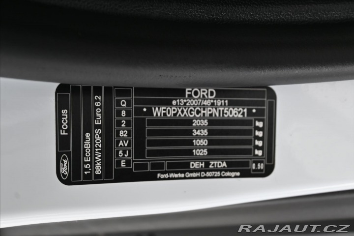 Ford Focus 1,5 EcoBlue 88 kW AT/8 Ti 2022