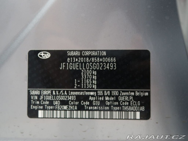Subaru Crosstrek 4X4.COMFORT. Předváděcí v 2025