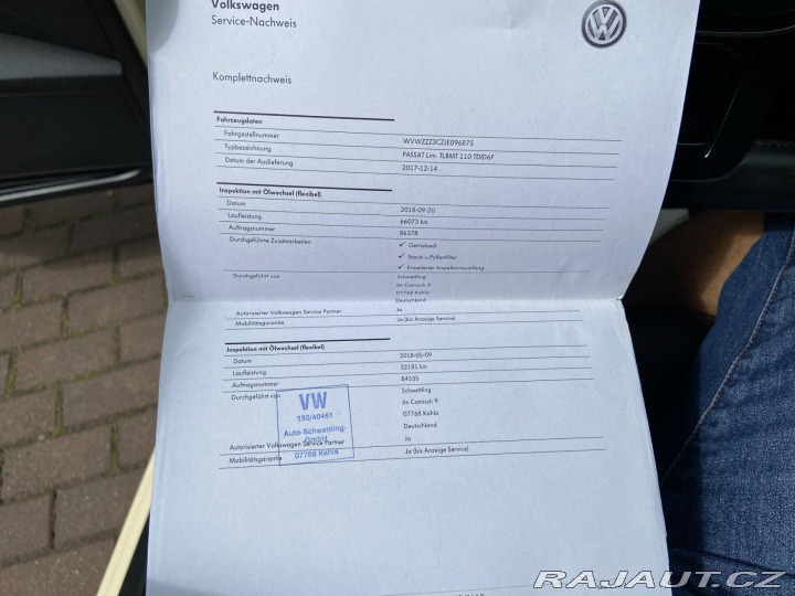 Volkswagen Passat 2.0Tdi 110kw DSG 2017