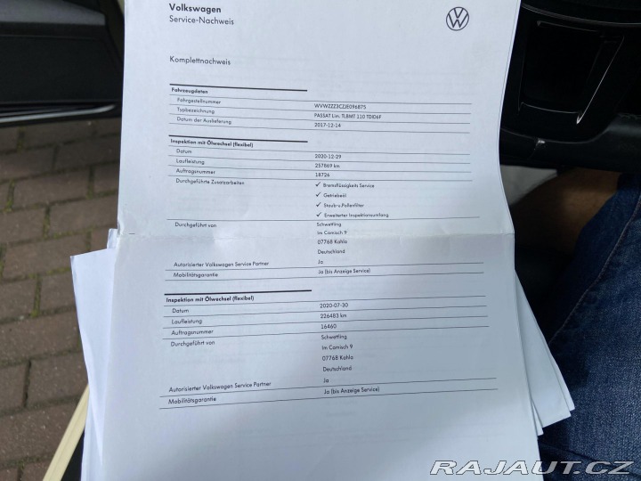 Volkswagen Passat 2.0Tdi 110kw DSG 2017