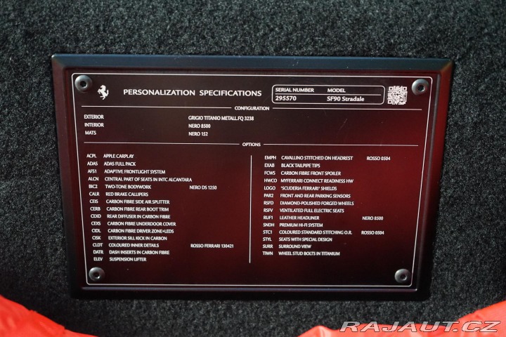 Ferrari SF90 Stradale Carbon ADAS JBL 2023