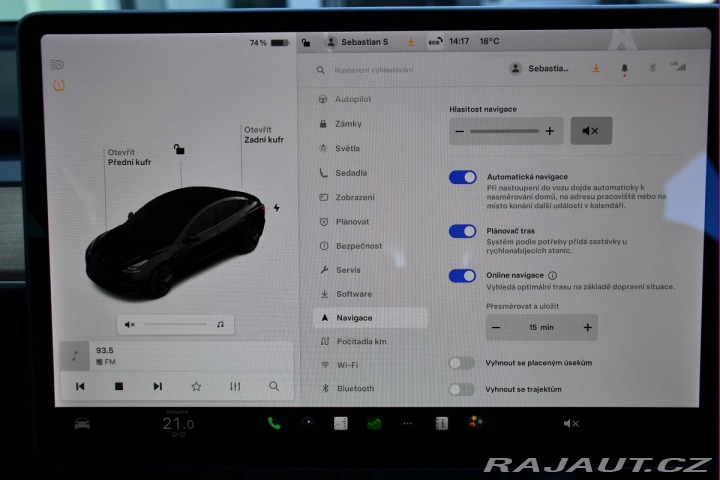 Tesla Model 3 STANDARD PLUS REZERVACE 2021