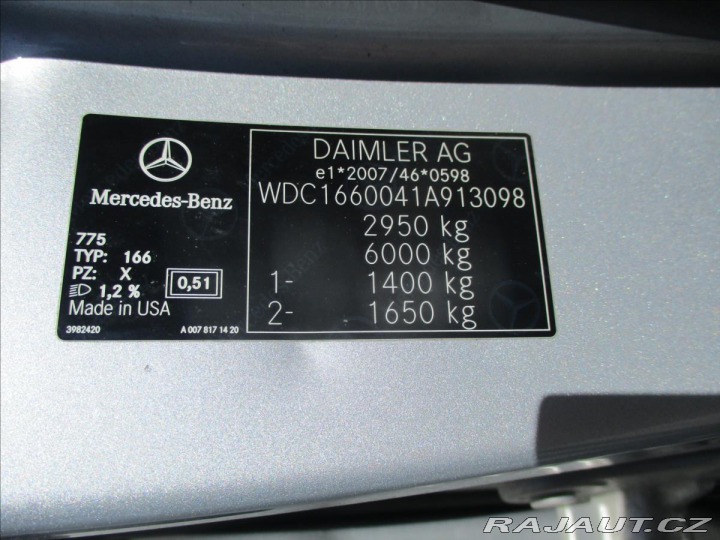 Mercedes-Benz GLE 2,2 250d 150kw 4MATIC DPH 2017