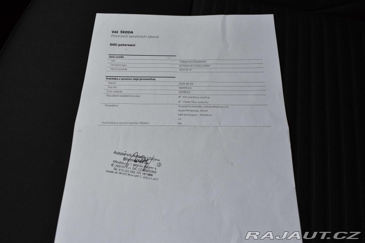 Škoda Octavia RS 2.0 TDI 135 CHALLENGE 2014