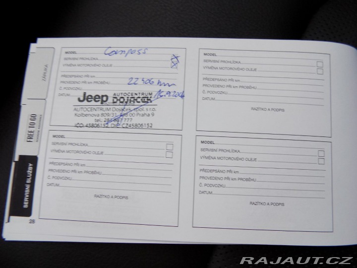 Jeep Compass 1.3 GSE/150k/DDTC/1.Maj.Č 2021