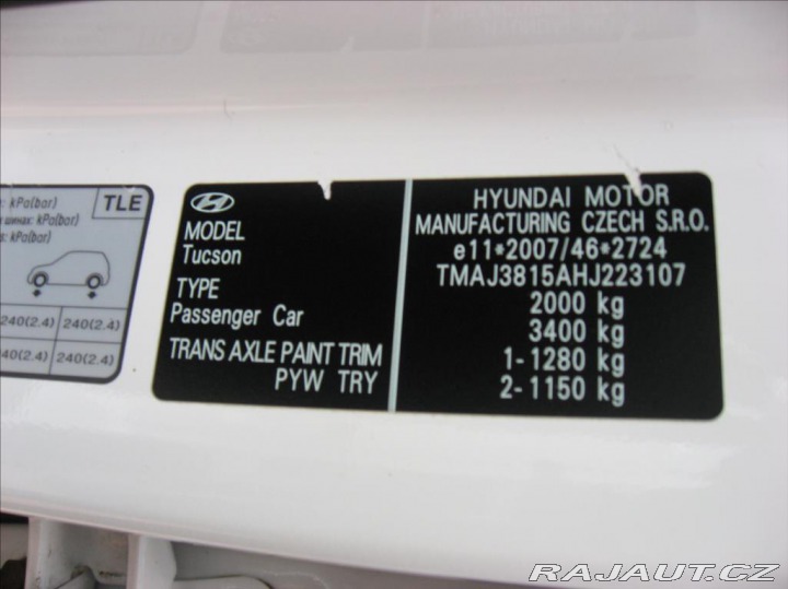 Hyundai Tucson 1,7 CRDI 116PS Trikolor 2016