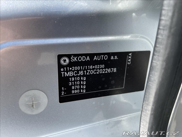 Škoda Octavia 1,4 TSI 90kW REZERVACE! 2012